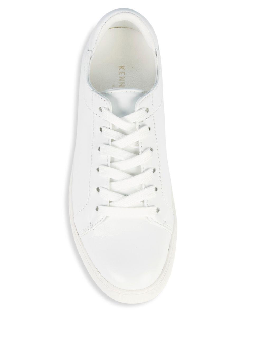 kenneth cole kassandra leather sneakers