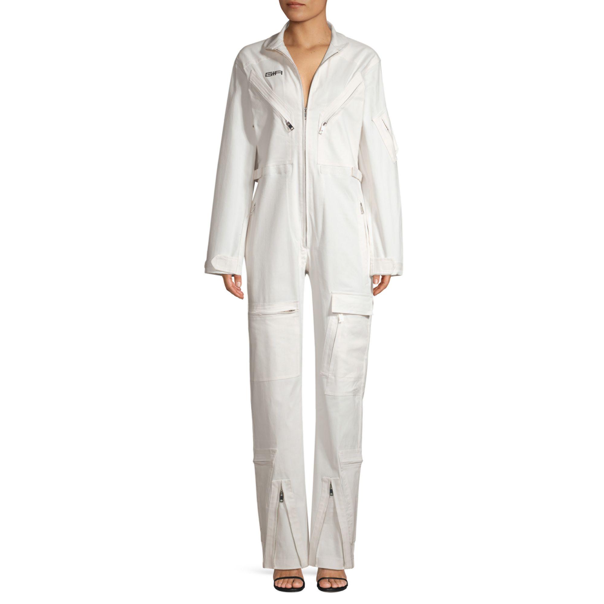 I.AM.GIA Synthetic I.am. Gia Neo Noir Boiler Zip Flight Suit in White - Lyst