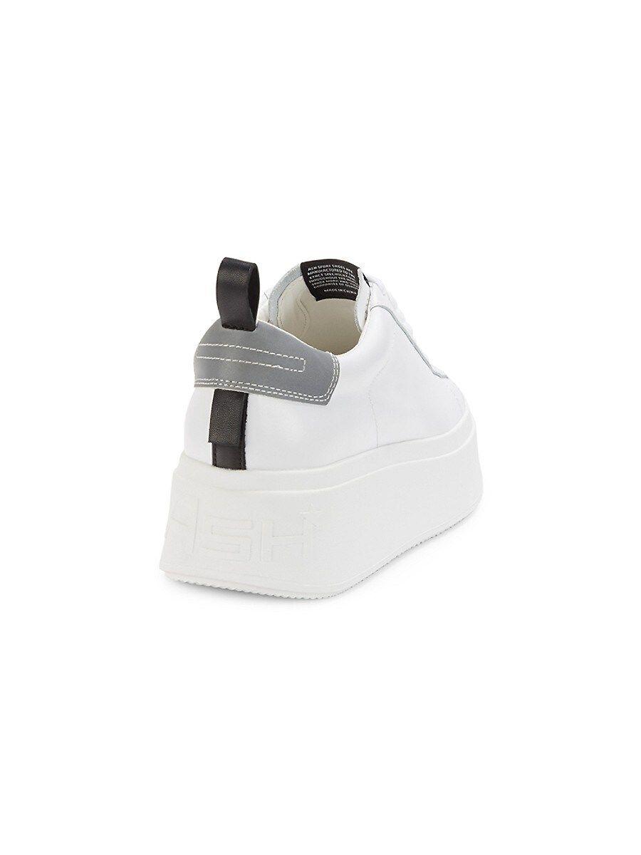 Ash As-move Leather Platform Sneakers in White | Lyst