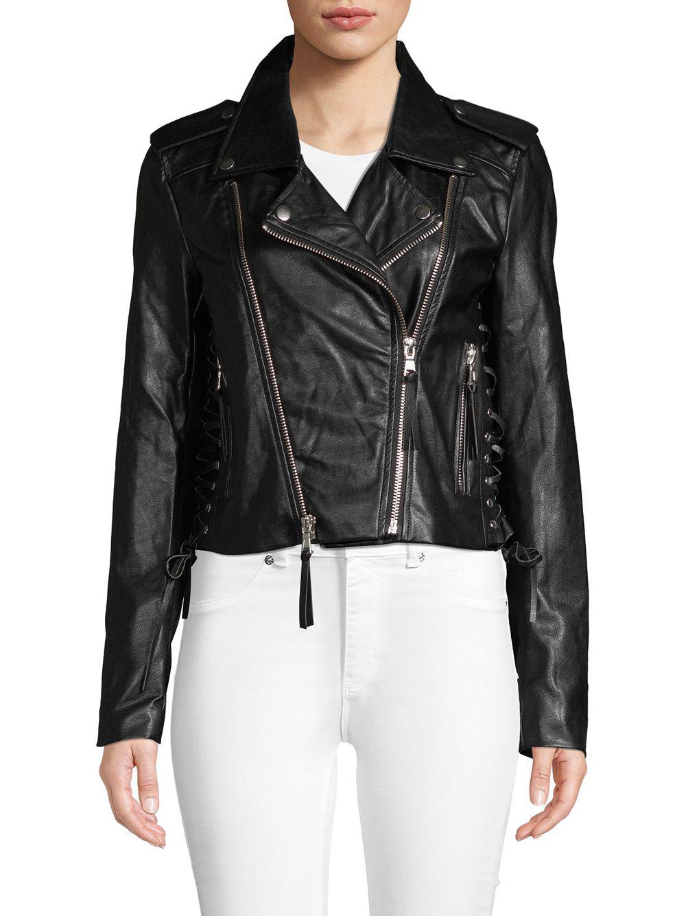 Bagatelle Leather Moto Jacket Maldabeauty Com