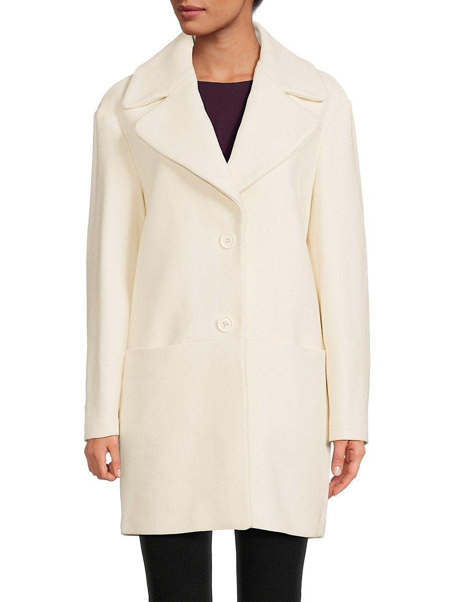 Moschino store wool coat