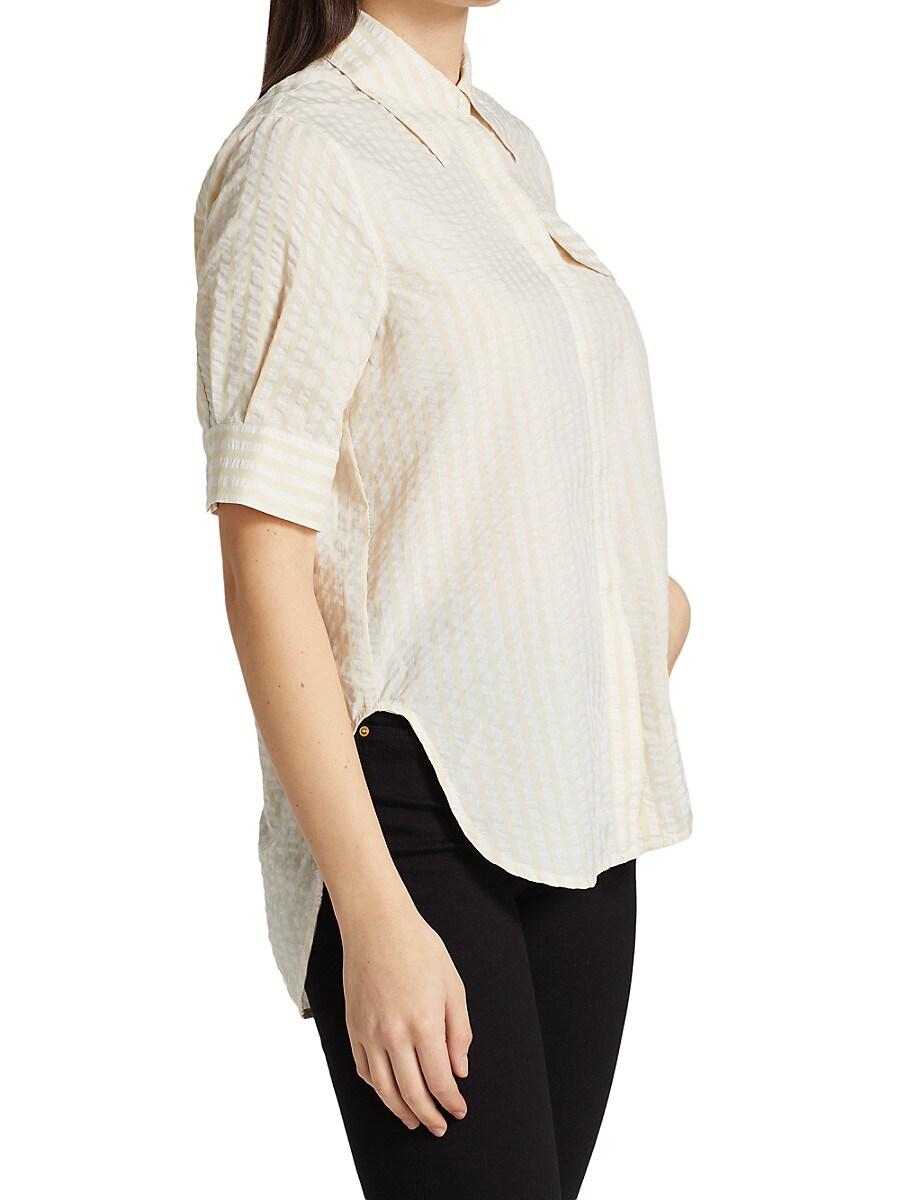 好評高品質 バウムウンドヘルガーデン レディース シャツ トップス Patterned shirts  blouses Lilac：ReVida 店 