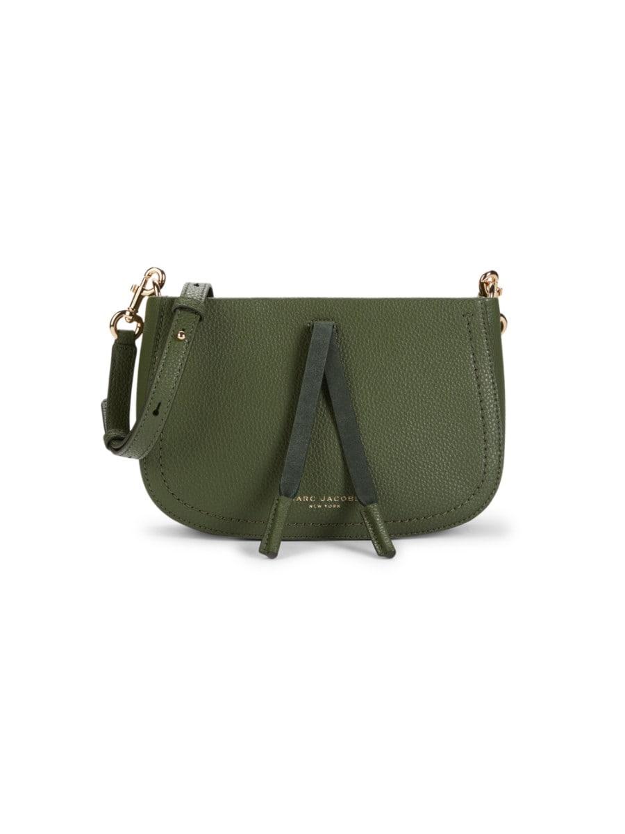 Marc Jacobs Women's Maverick Tassel Leather Crossbody Bag - Green