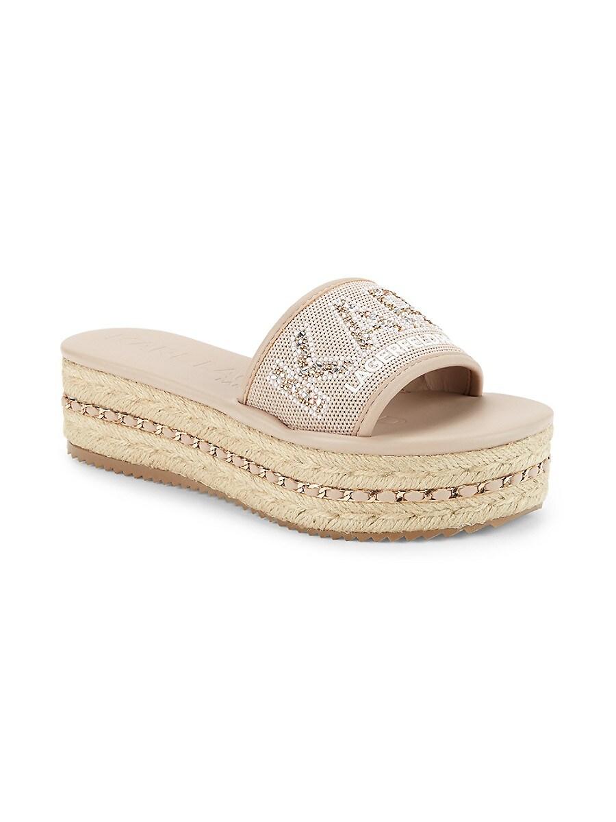 Karl lagerfeld hotsell platform sandals