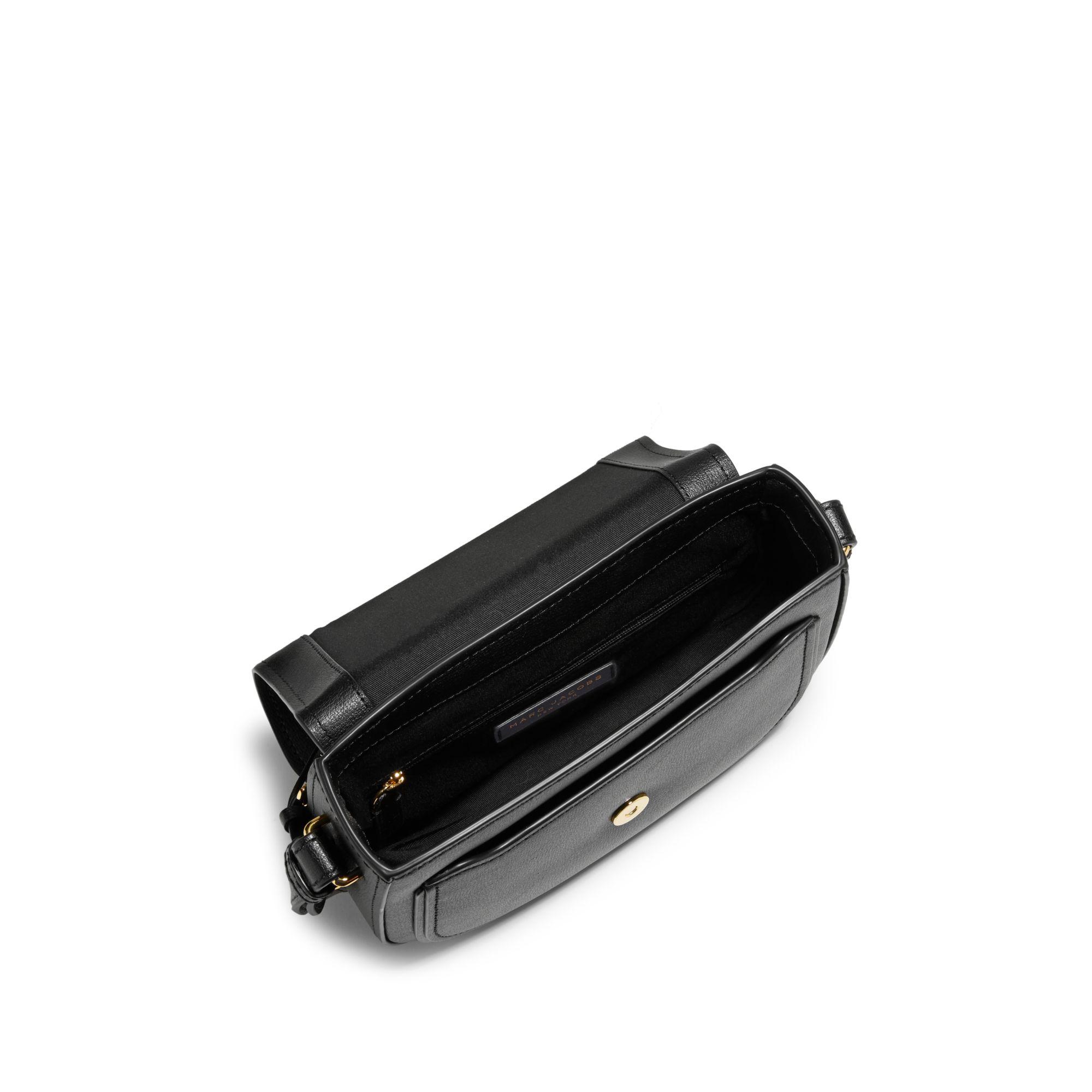 Marc Jacobs Leather Mini Rider Crossbody Bag in Black Lyst