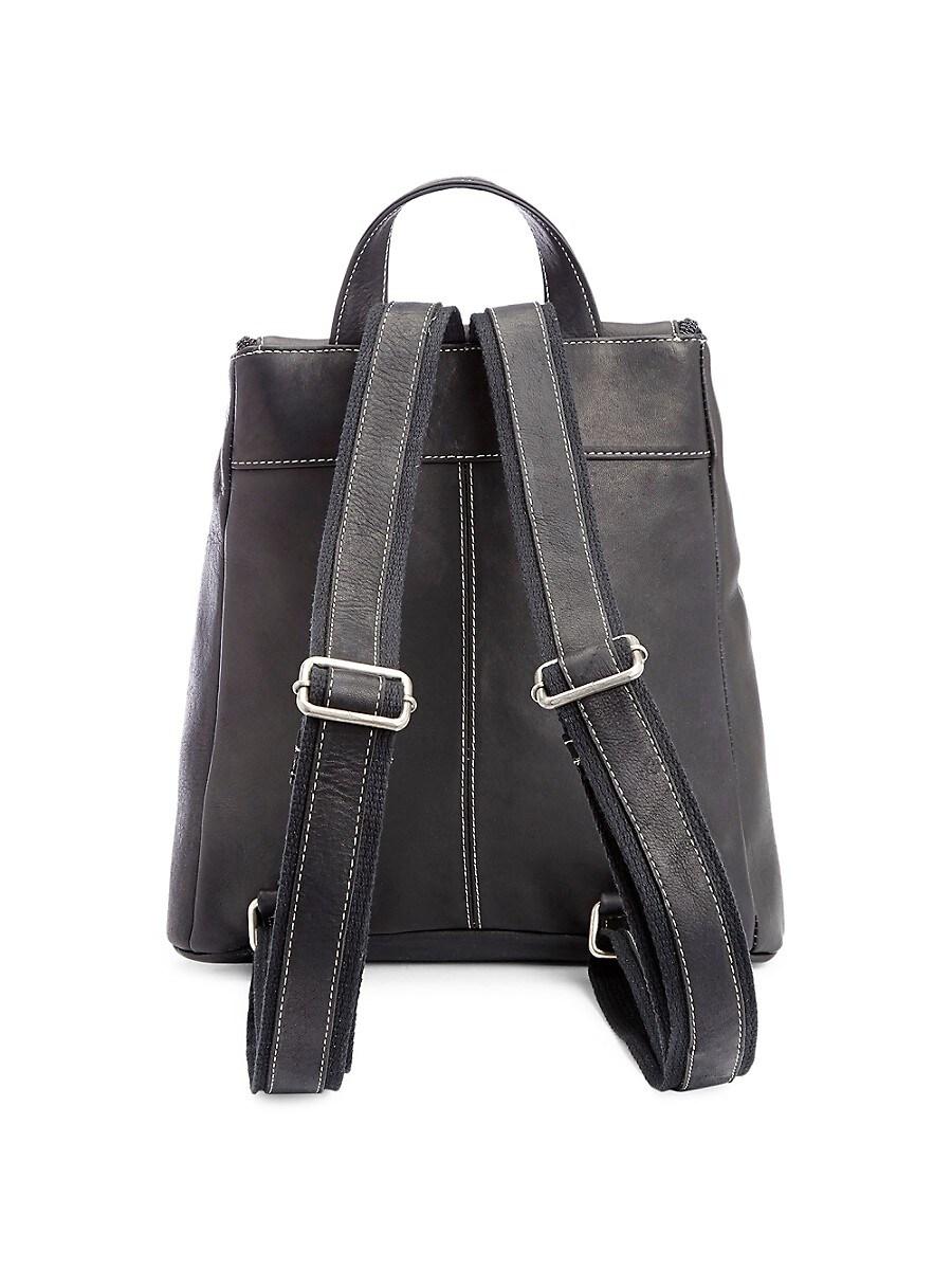 ROYCE New York Leather Backpack in Purple Lyst UK