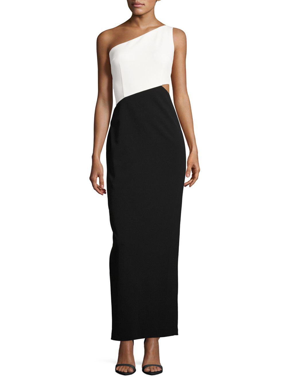 calvin klein one shoulder