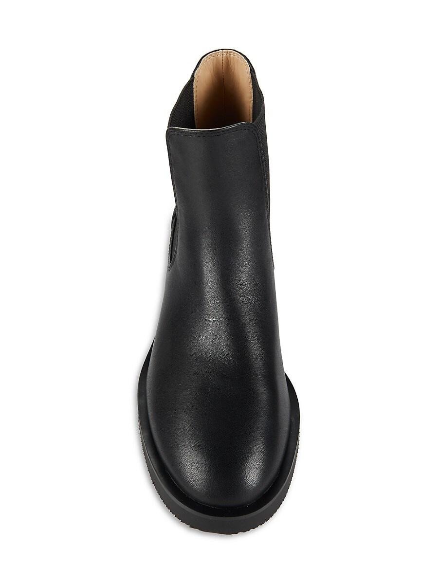 Black Leather Ankle Boots Boots 5th Avenue Saks Fifth Avenue Wren