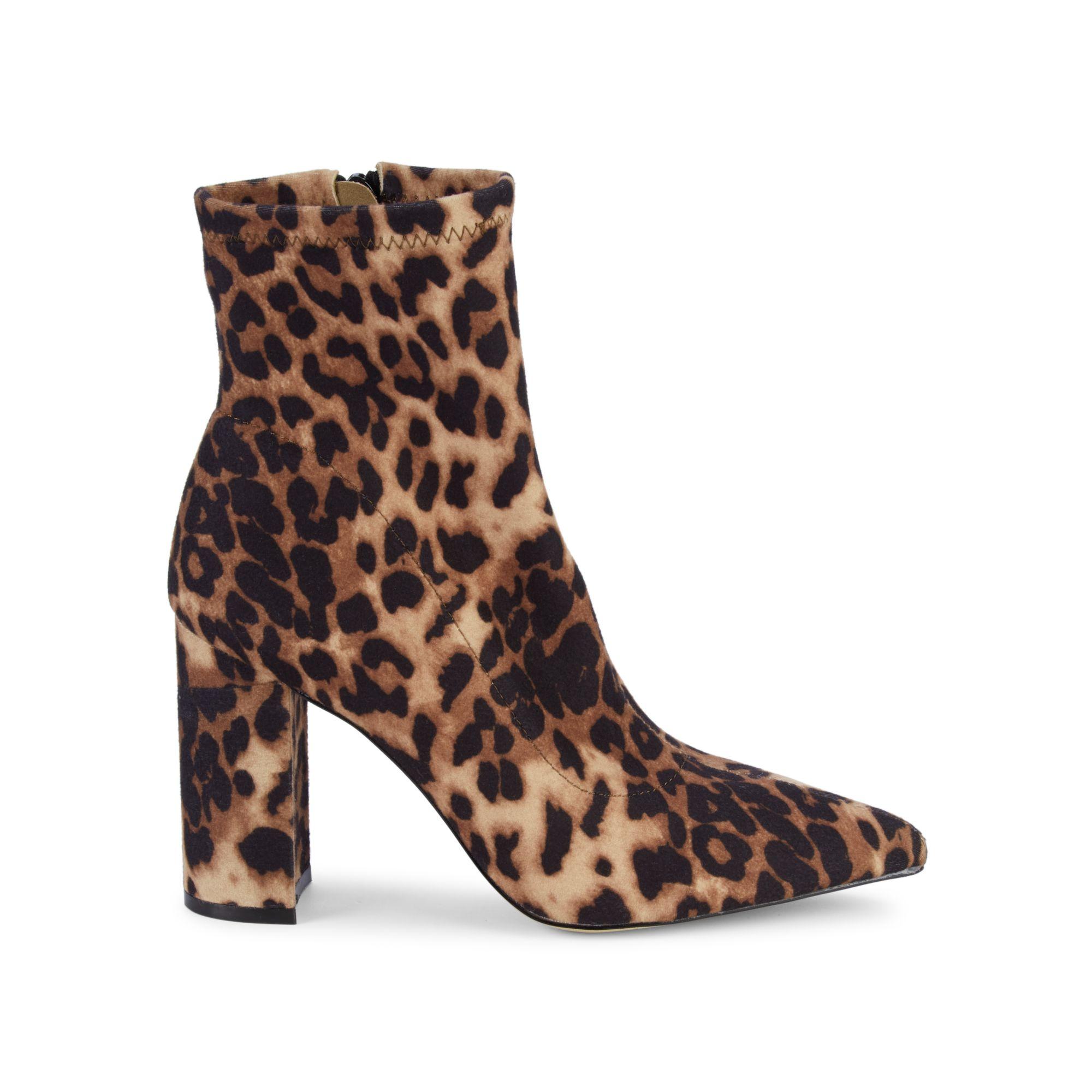 steve madden animal print boots