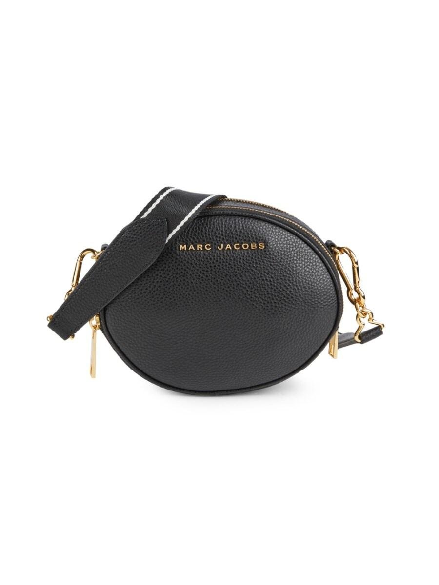 Marc Jacobs Women's Rewind Oval Leather Crossbody - Soil | Lyst