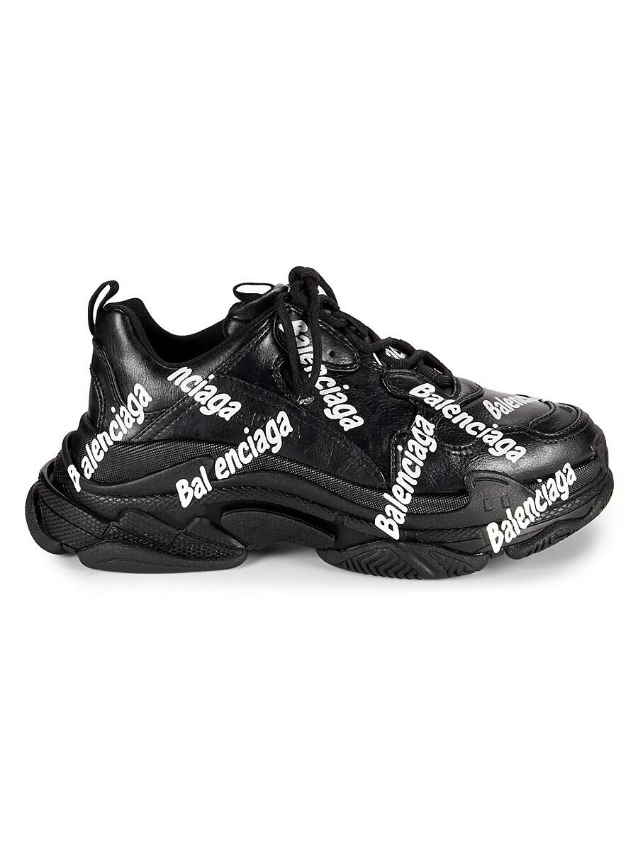 All black low top balenciaga best sale