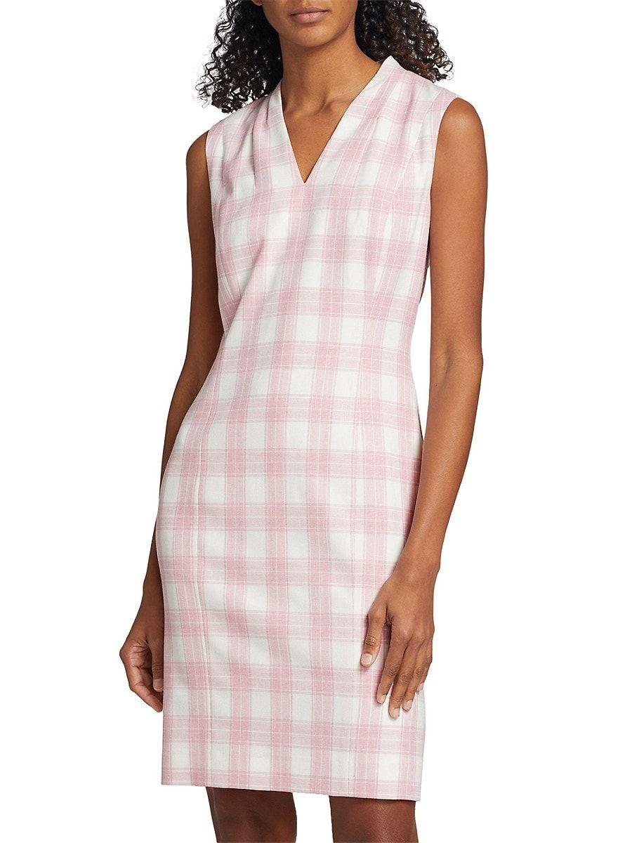 Elie tahari sheath dress top
