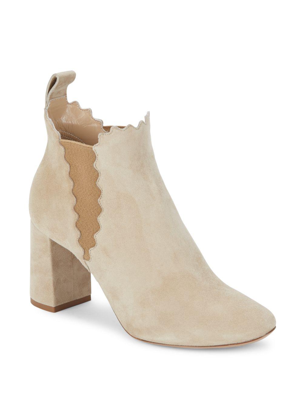 chloe scalloped boots