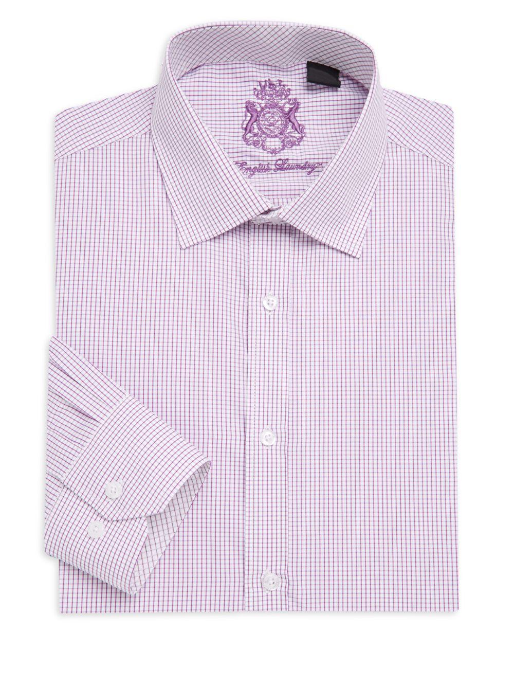 English Laundry Check Dress Shirt