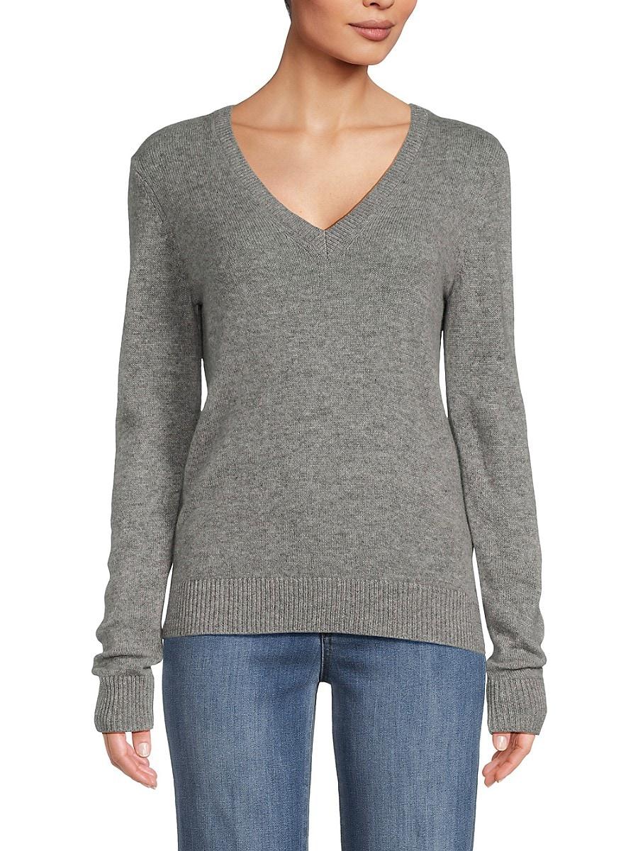 Theory v neck shop cashmere sweater