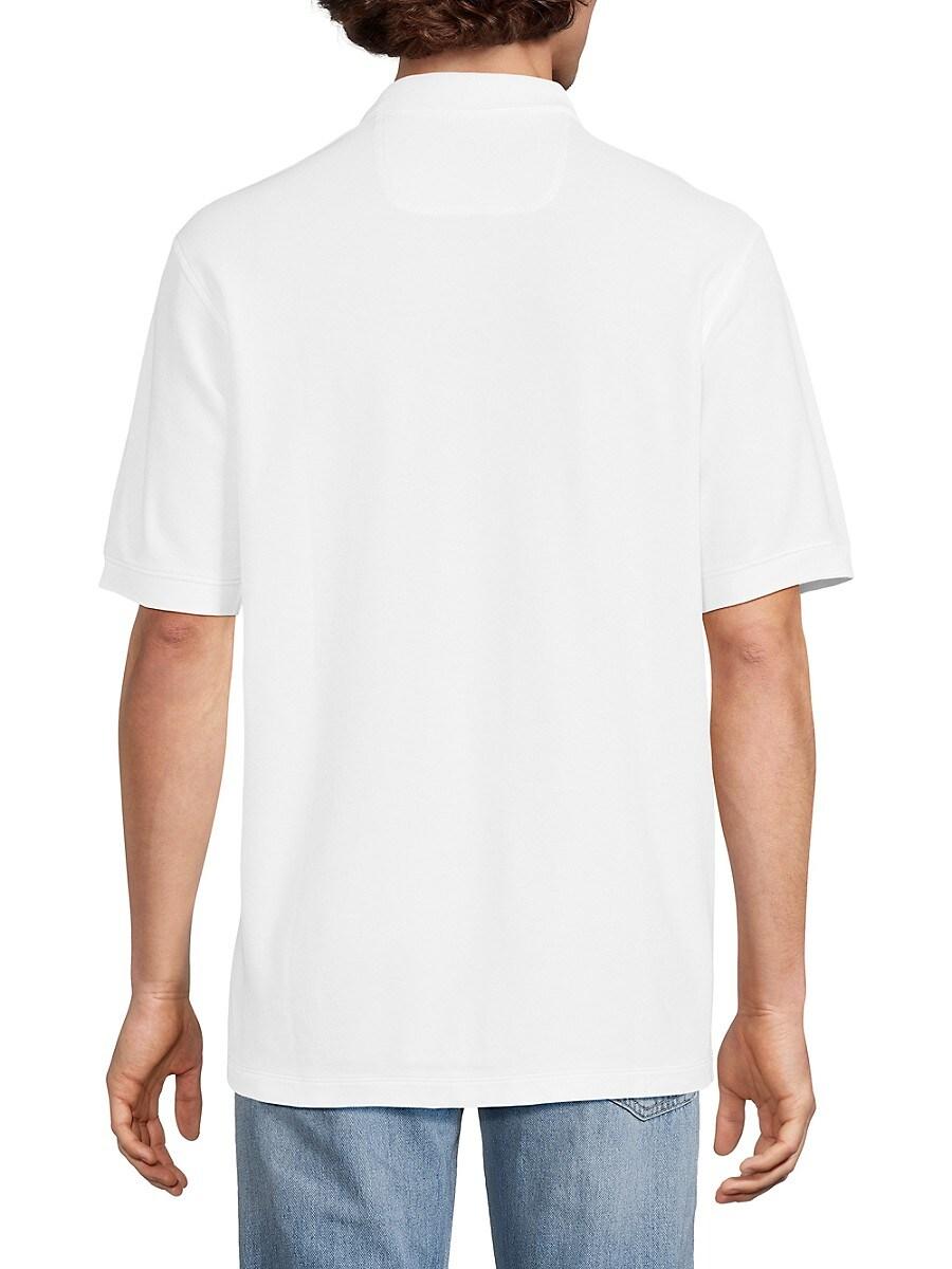 Tommy Bahama Marlin Around Short Sleeve Polo in White for Men