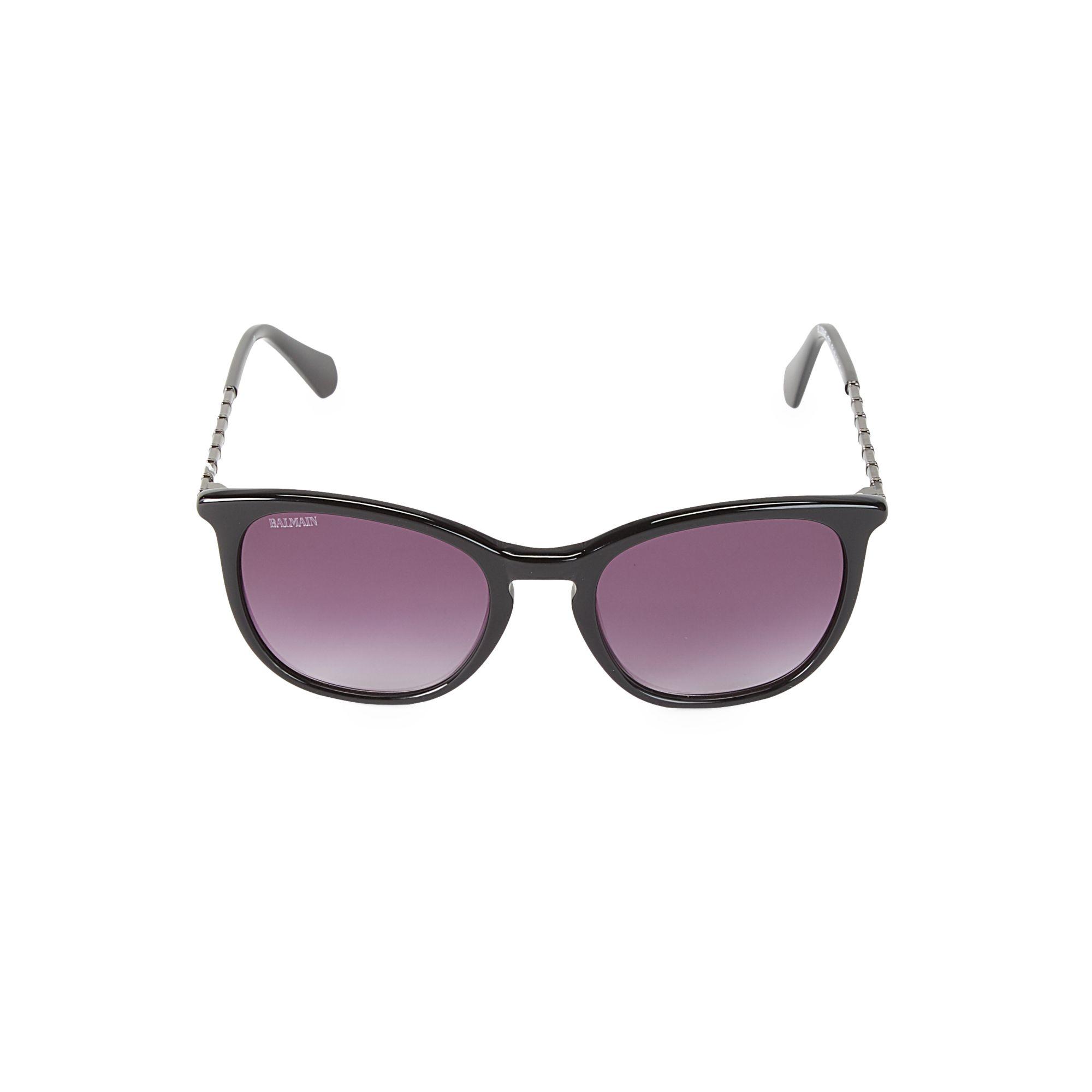 Balmain Cat Eye Sunglasses in Black