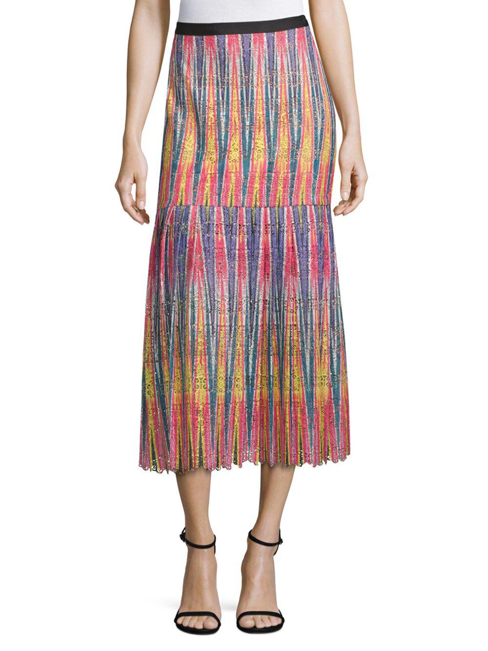 ikat maxi skirt