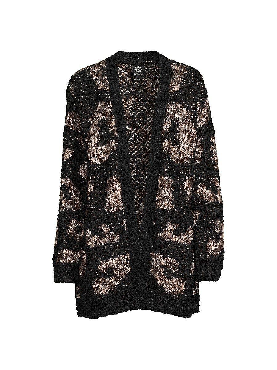 Bobeau hotsell black cardigan