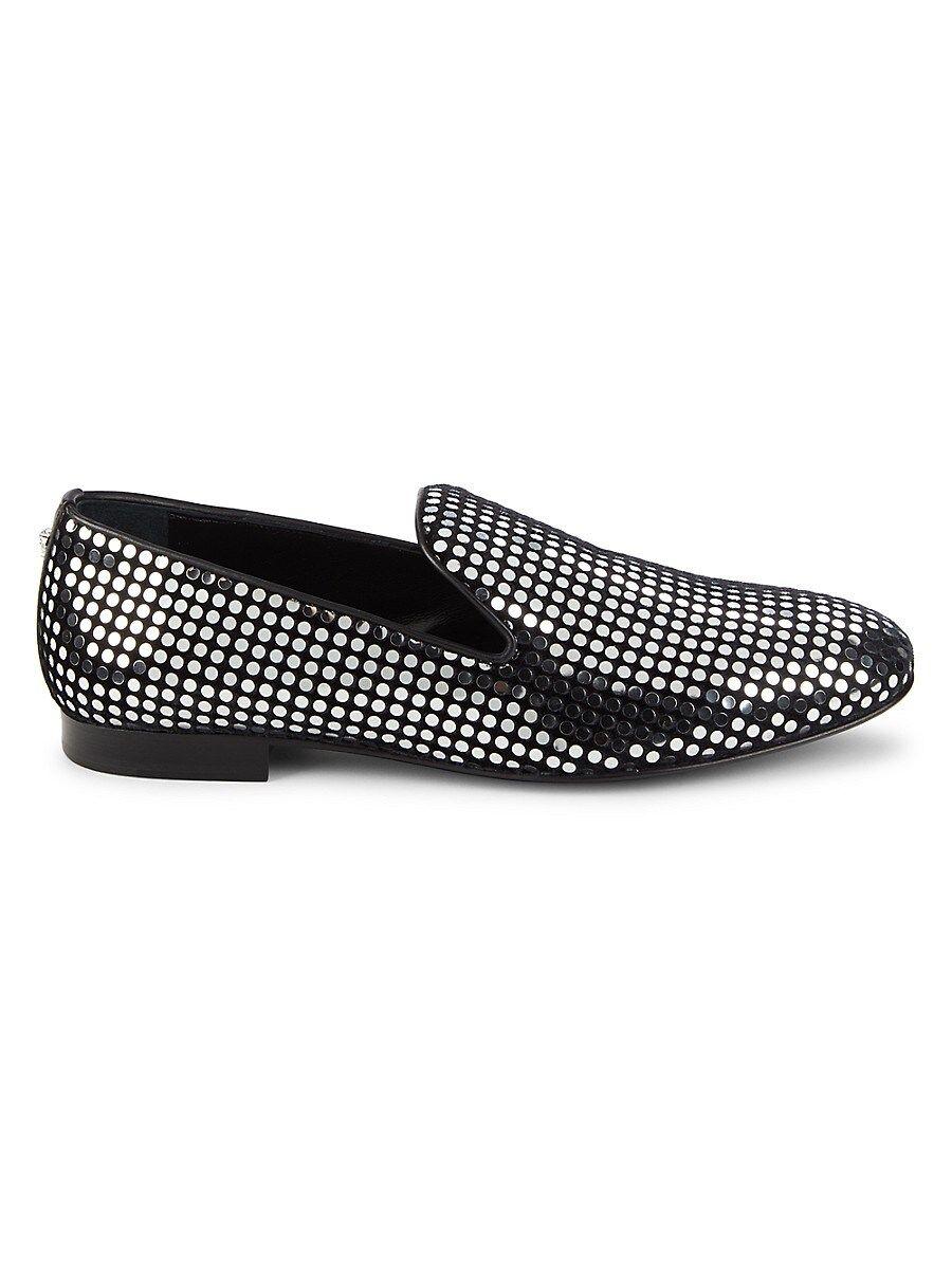 Studded smoking store slippers