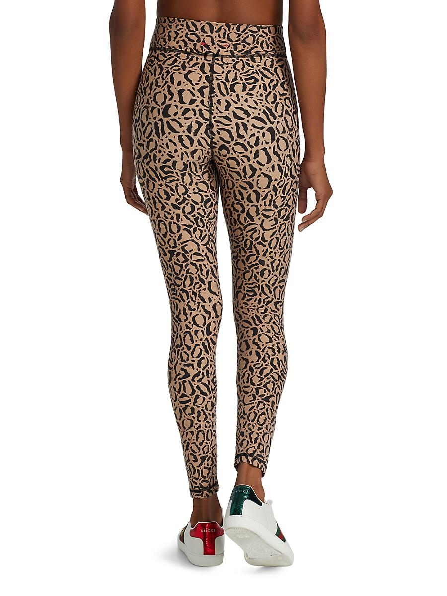 The Upside Synthetic Leopard-print Mid 