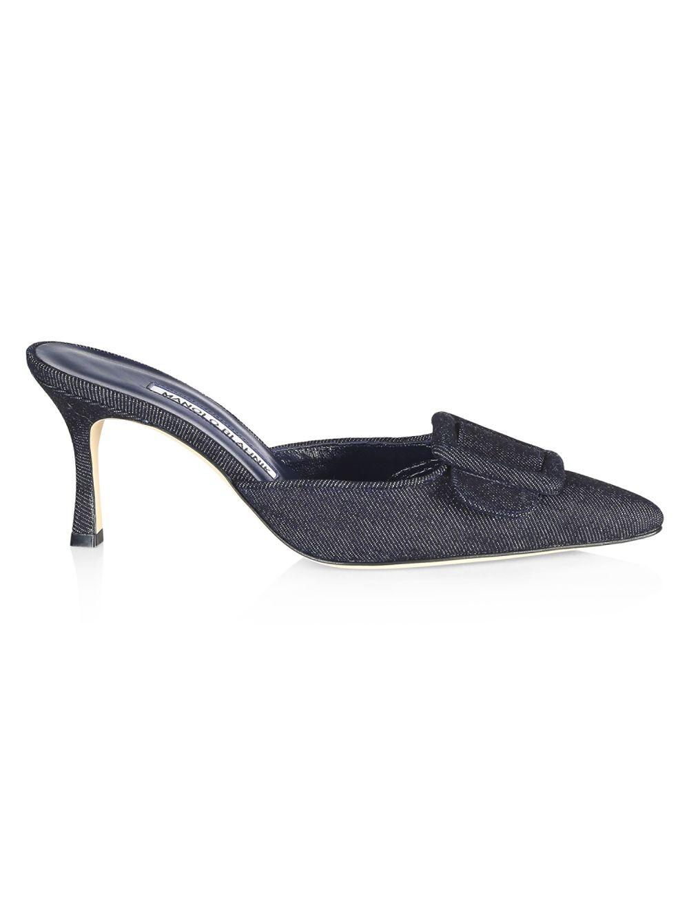 manolo blahnik denim