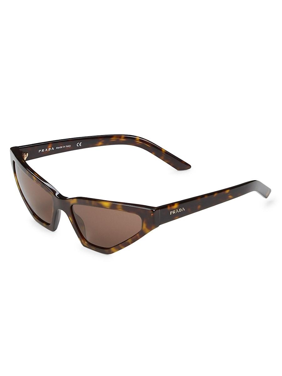 prada havana cat eye sunglasses