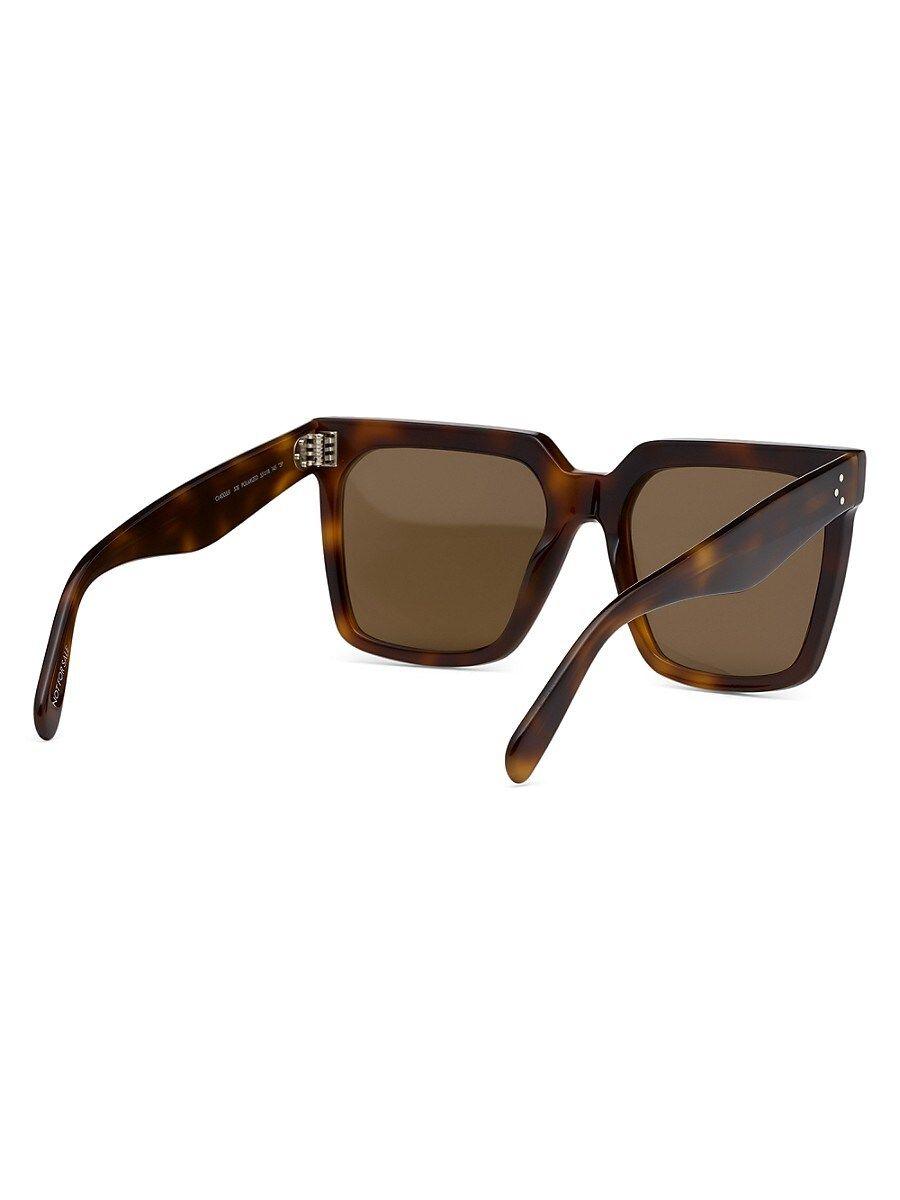 Bold 3 Dots 55mm Square Sunglasses curated on LTK