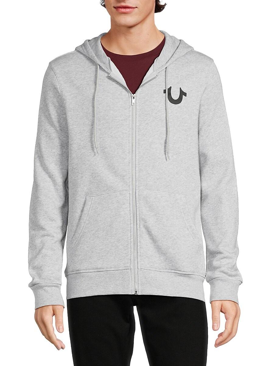 True Religion Buddha Logo Zip Hoodie in Red for Men Lyst UK