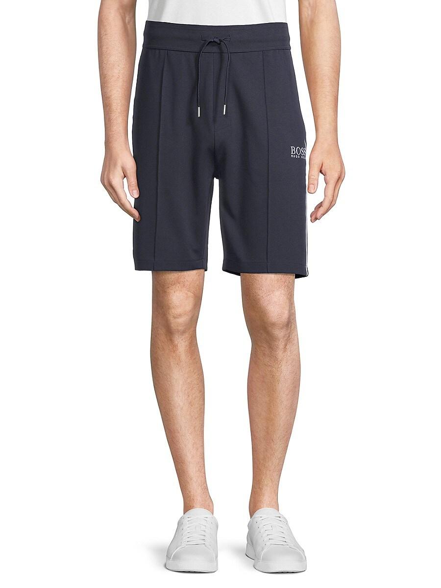 HUGO BOSS Cotton Tracksuit Logo Shorts 