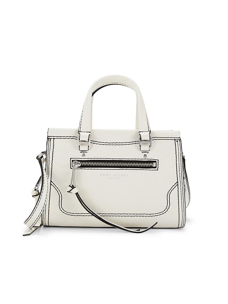 marc jacobs cruiser pebbled leather satchel