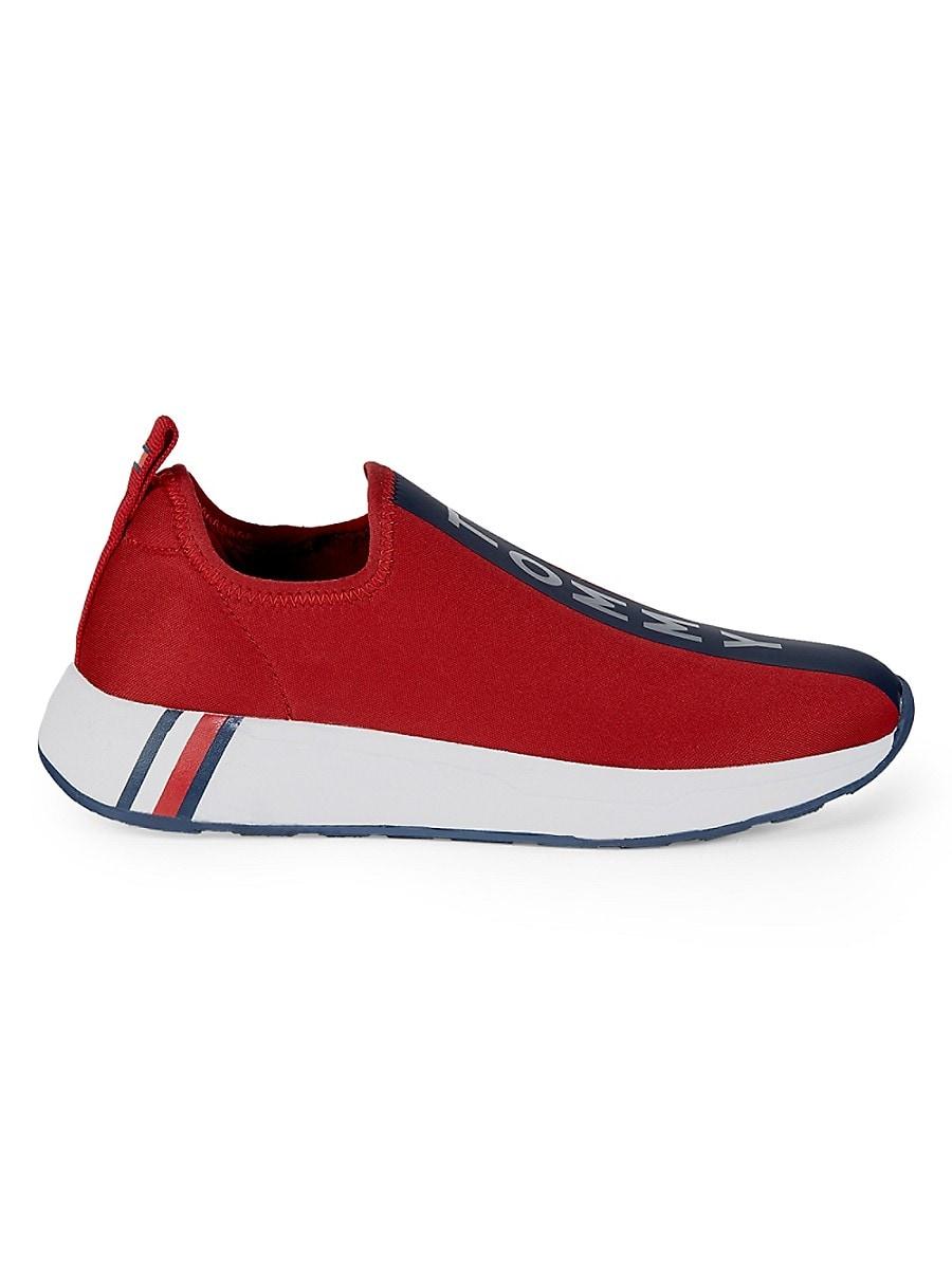 Tommy Hilfiger Arizel Logo Slipon Sneakers in Blue Lyst
