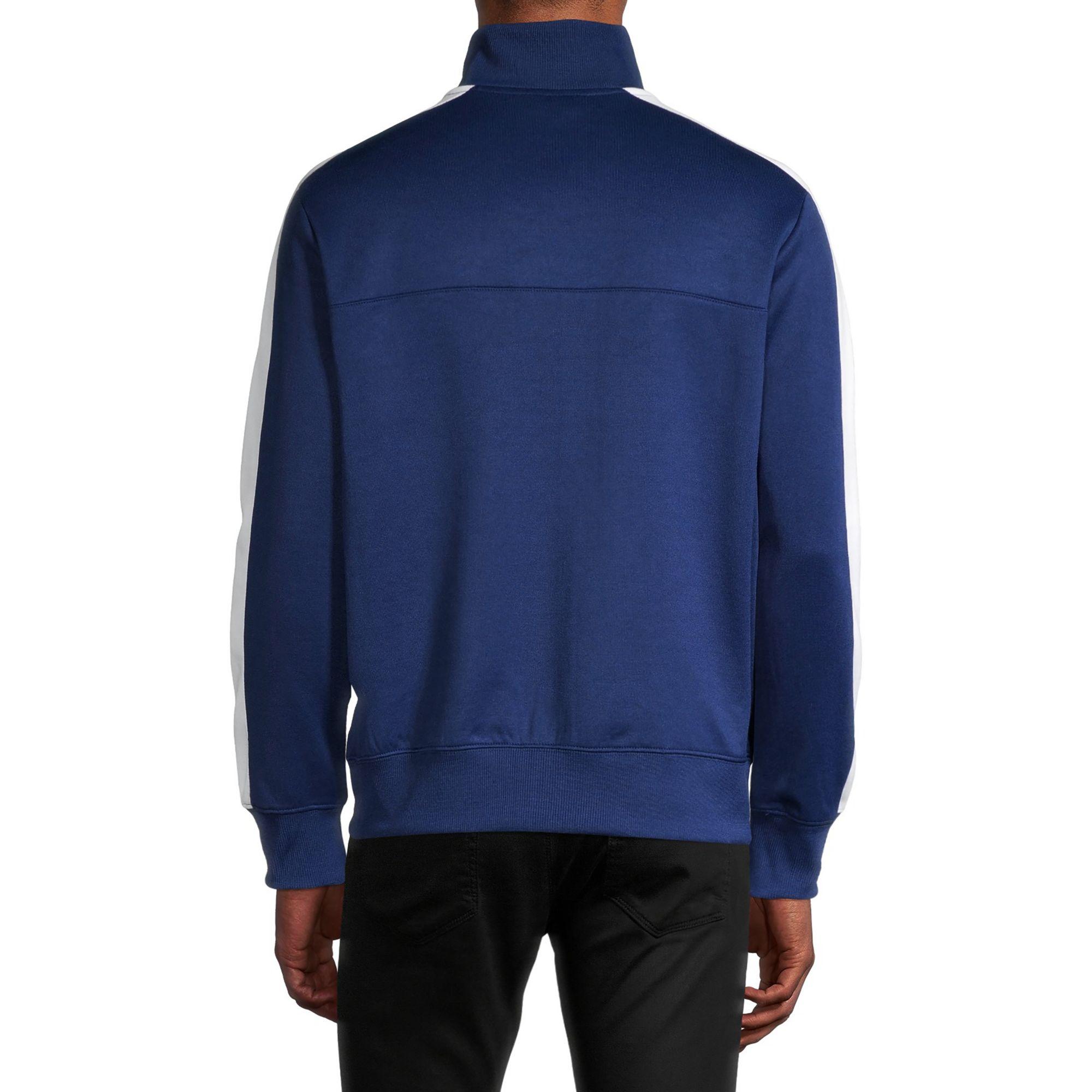 Ben Sherman Synthetic Striped-sleeve Track Jacket in Blue for Men - Lyst