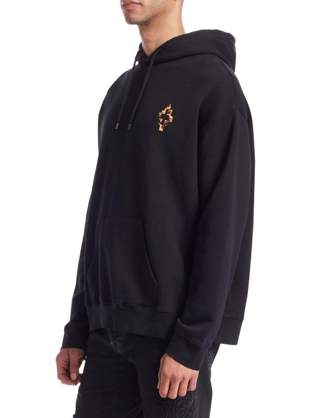 marcelo burlon fire cross hoodie