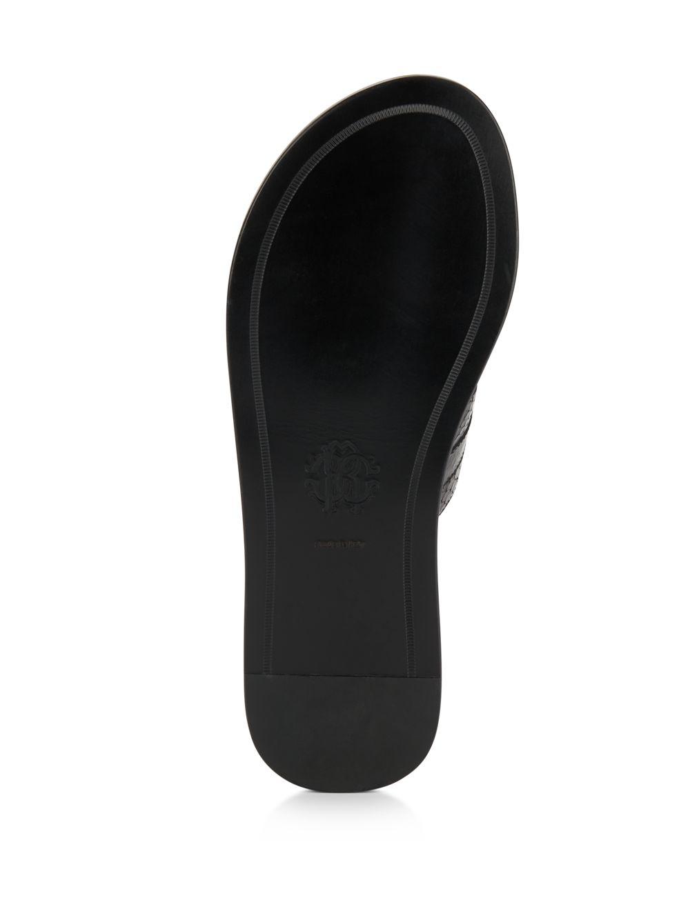 roberto cavalli men's slides