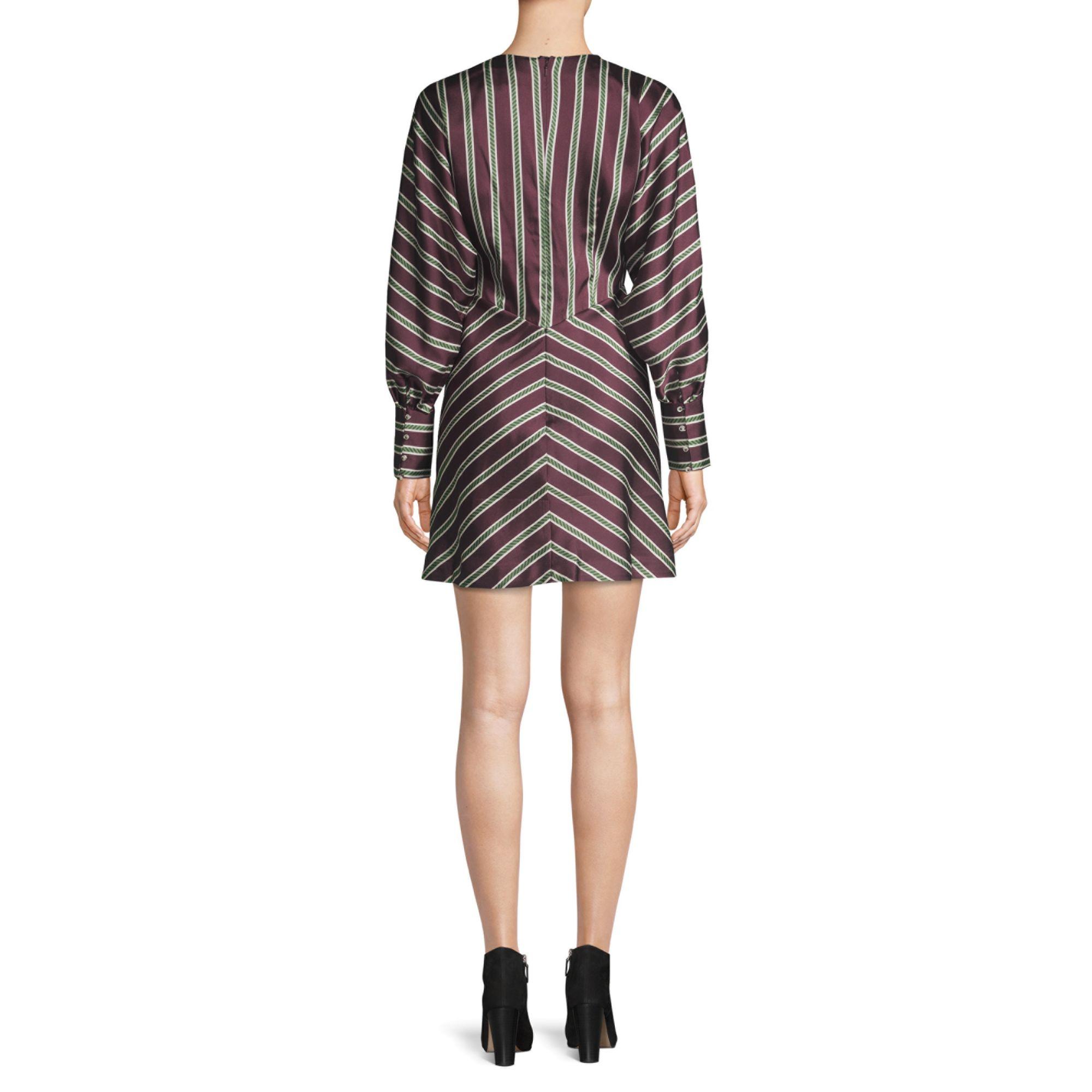 alexis striped dress