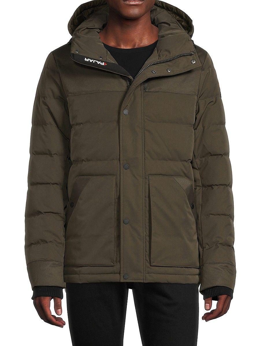 Pajar Locarno Hooded Down Jacket for Men | Lyst