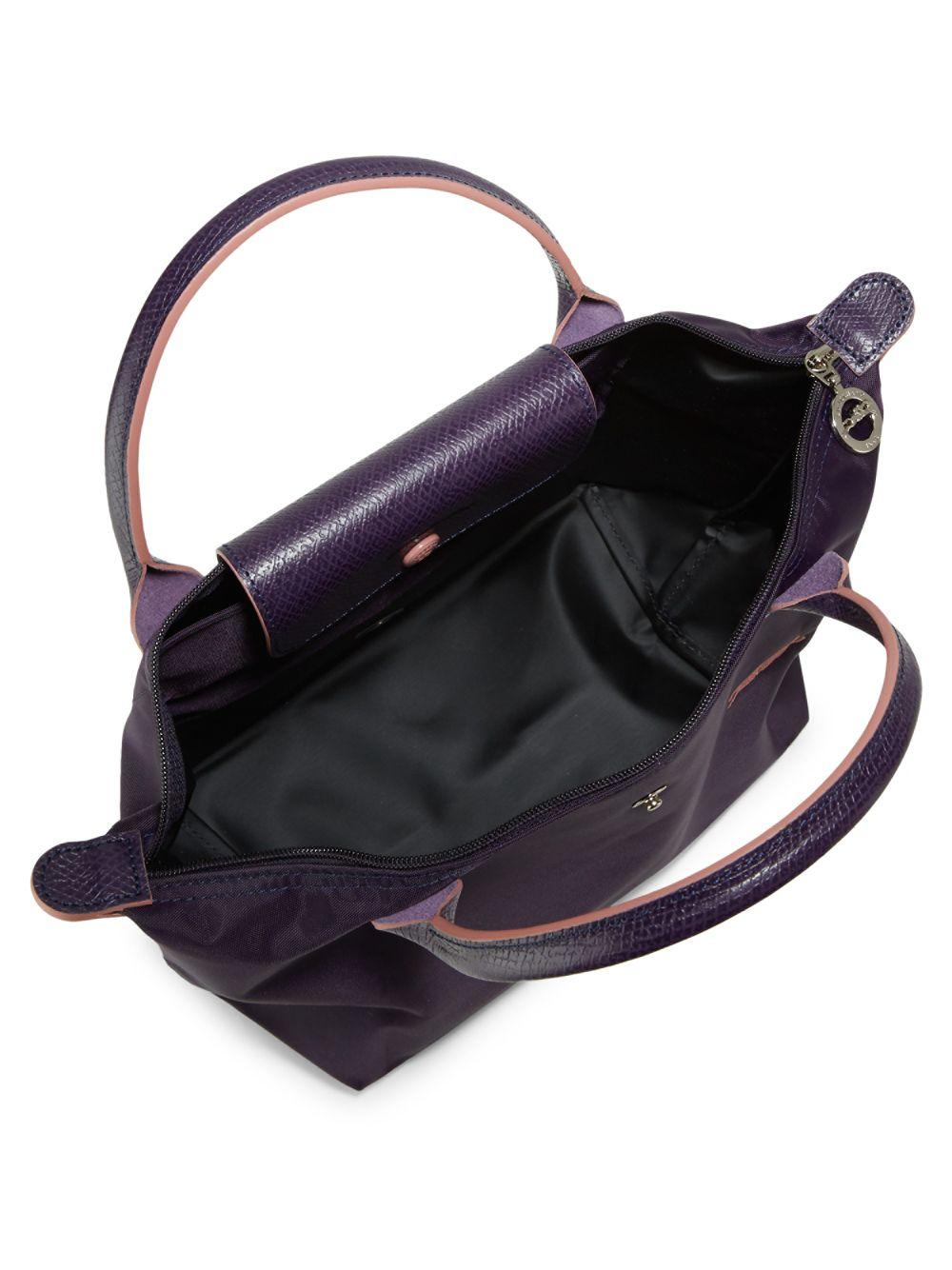 Longchamp Le Pliage Club Shoulder Bag in Purple