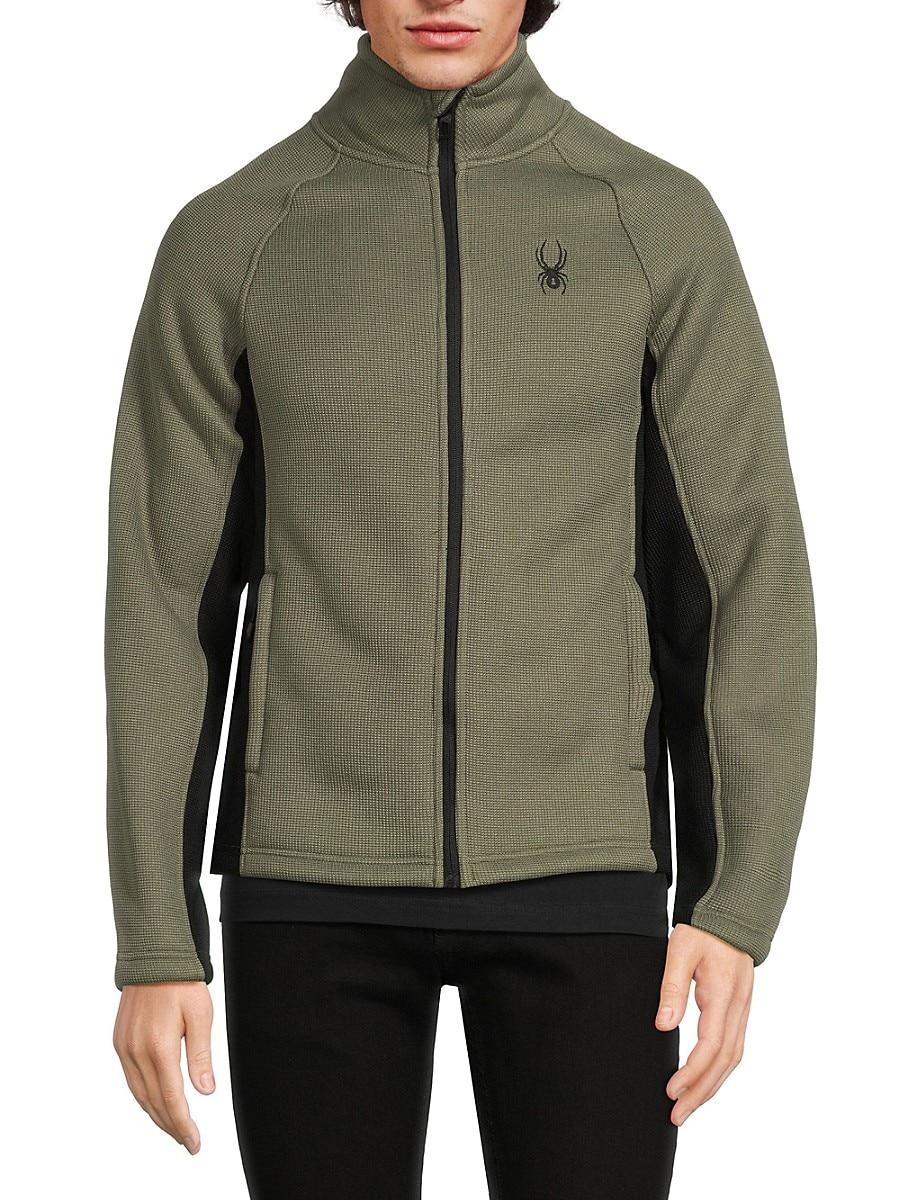 Mens spyder hotsell sweater jacket