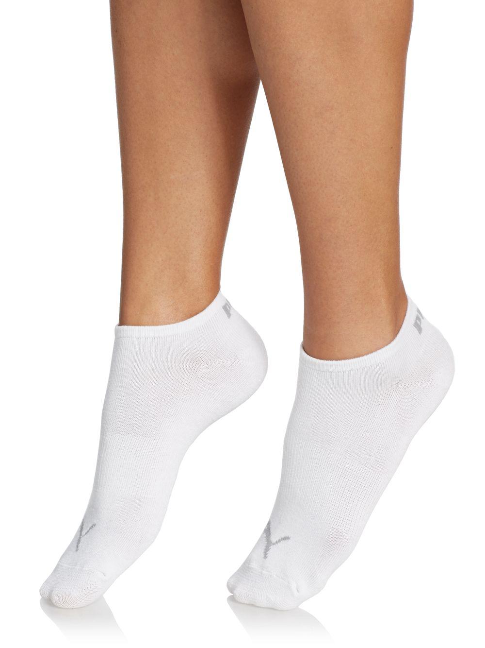 Puma Synthetic Lite Ankle Socks6 Pack In White Lyst 