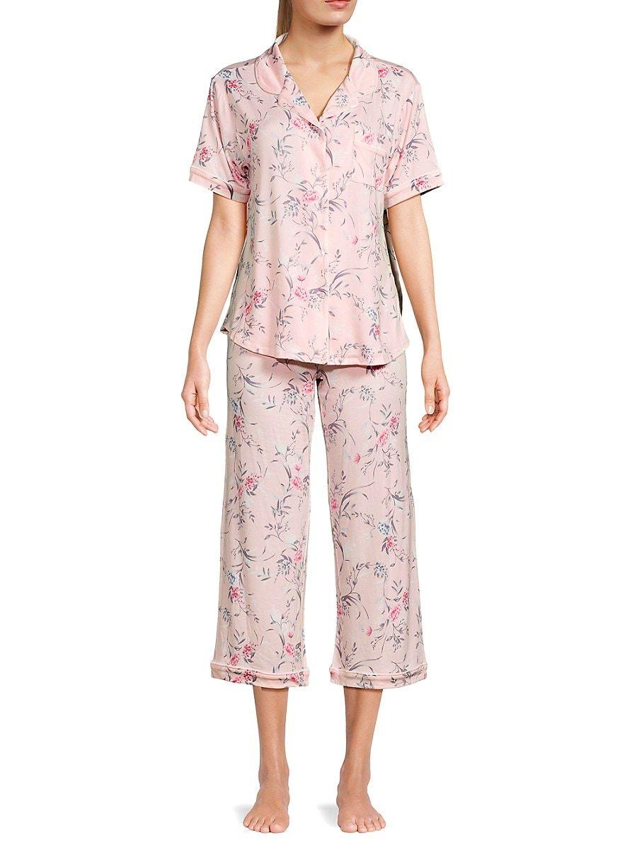 Flora Nikrooz Annie 2piece Floral Pajamas Set in Pink Lyst