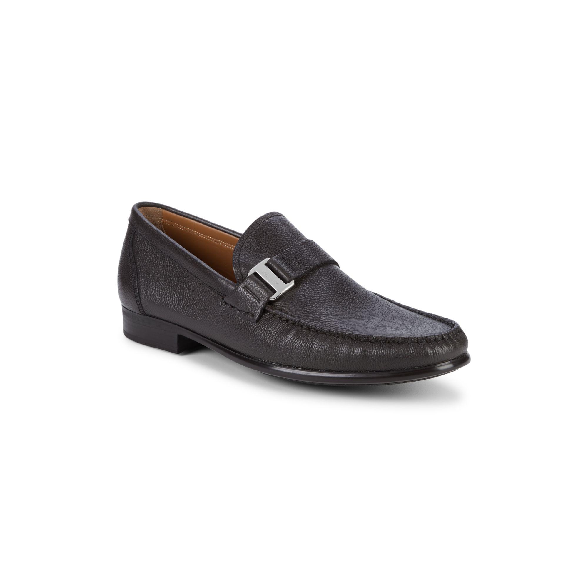 Bally Colbar Leather Loafers in Black for Men - Save 30% - Lyst