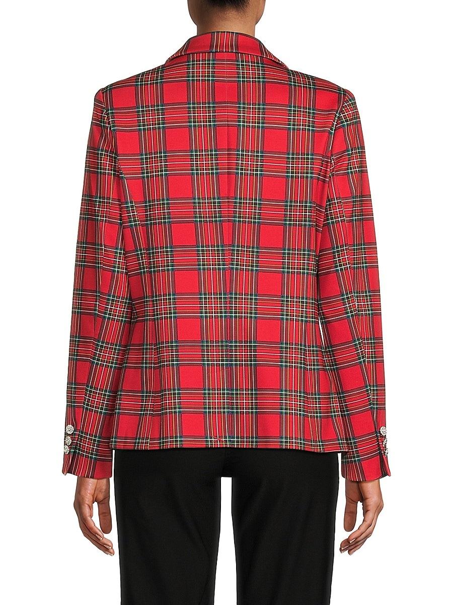 Plaid Blazers for Women Up to 68% off Lyst Canada