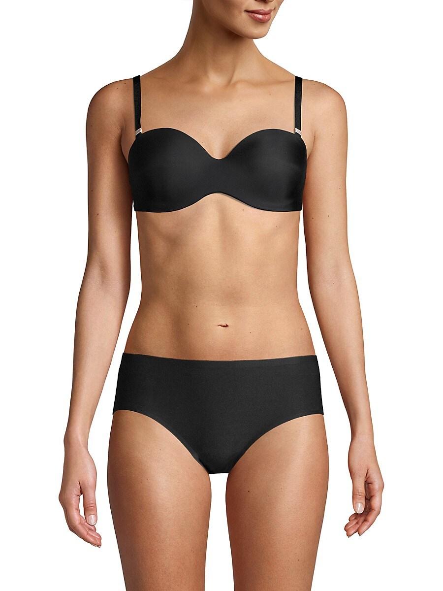 Chantelle Absolute Invisible Smooth Strapless Convertible Bra in Black