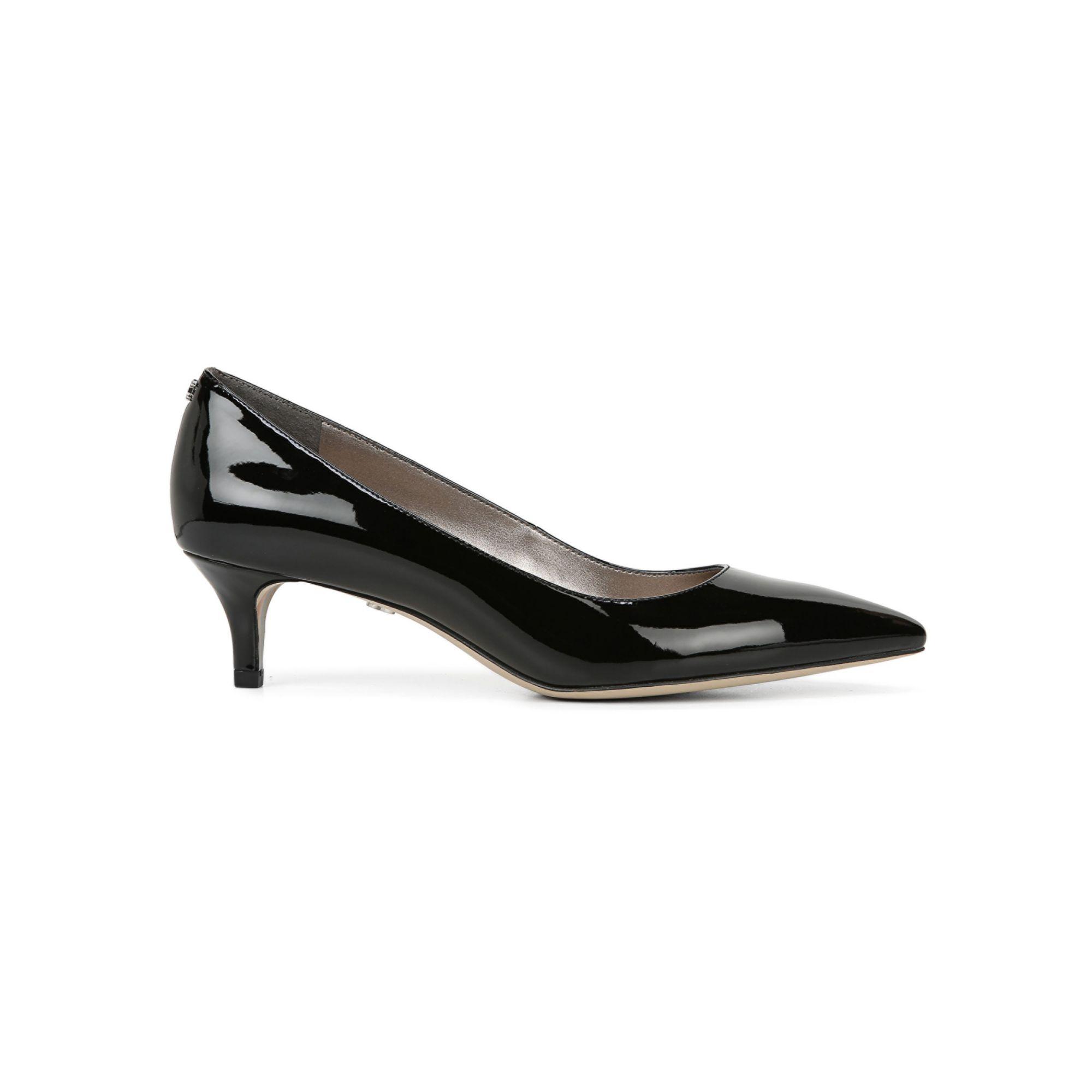sam edelman black leather pumps
