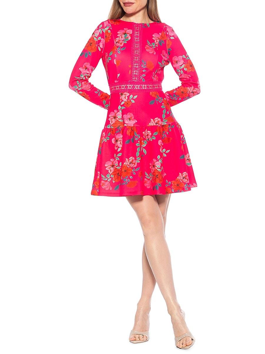 Alexia admor floral clearance dress