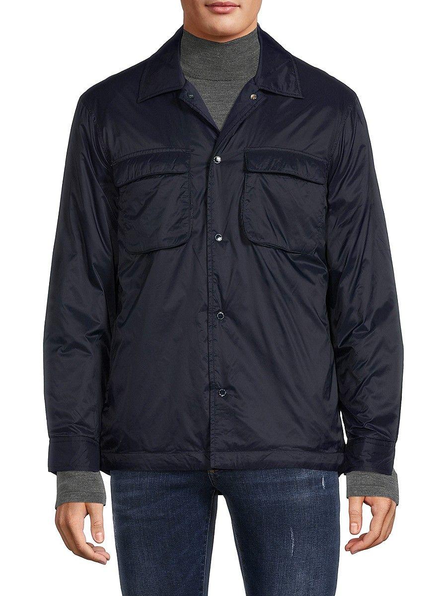 NN07 Columbo Nylon Utility Jacket In Blue For Men Lyst nn07-columbo-nylon-utility-jacket-in-blue-for-men-lyst