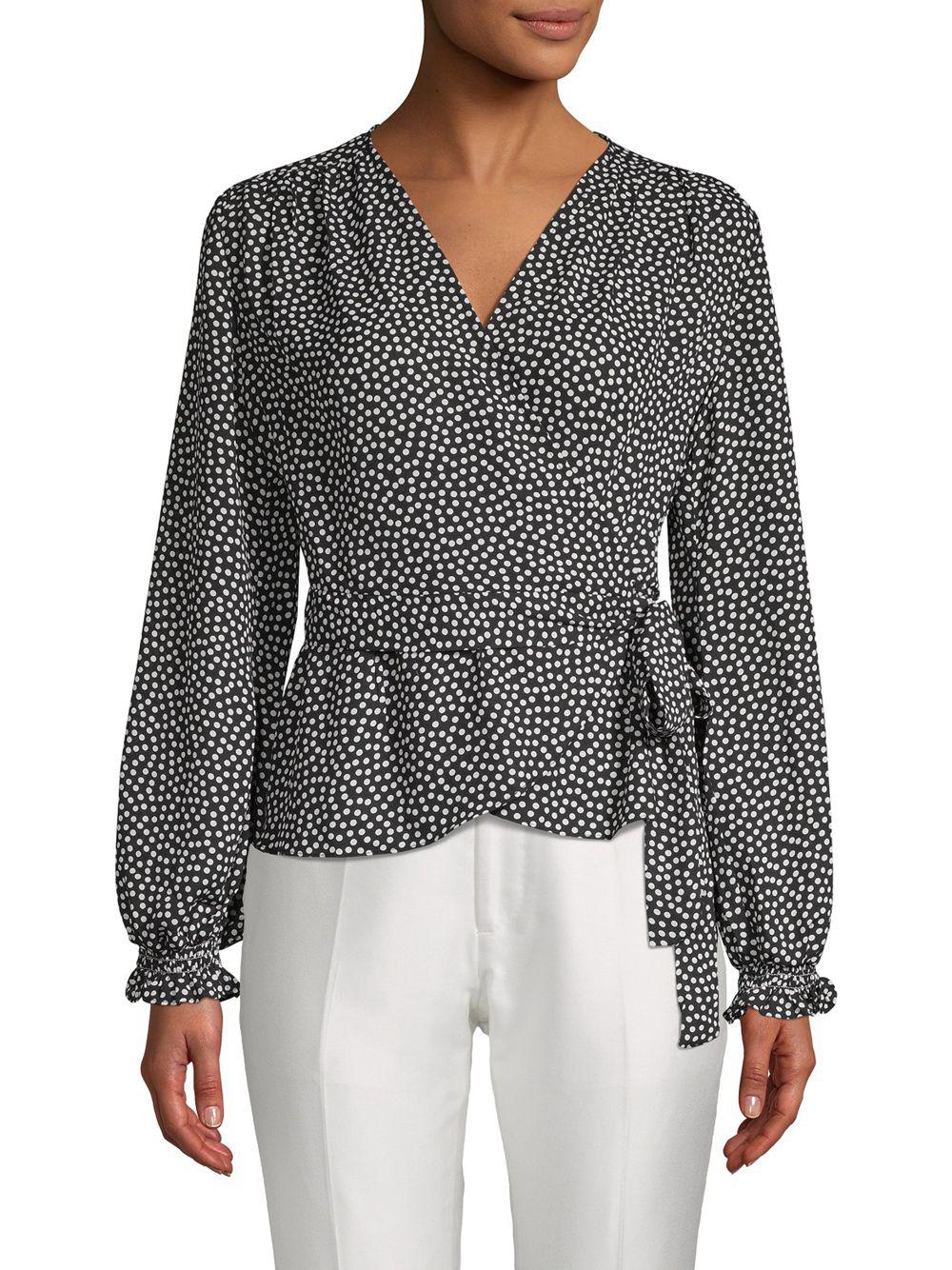 max studio wrap top