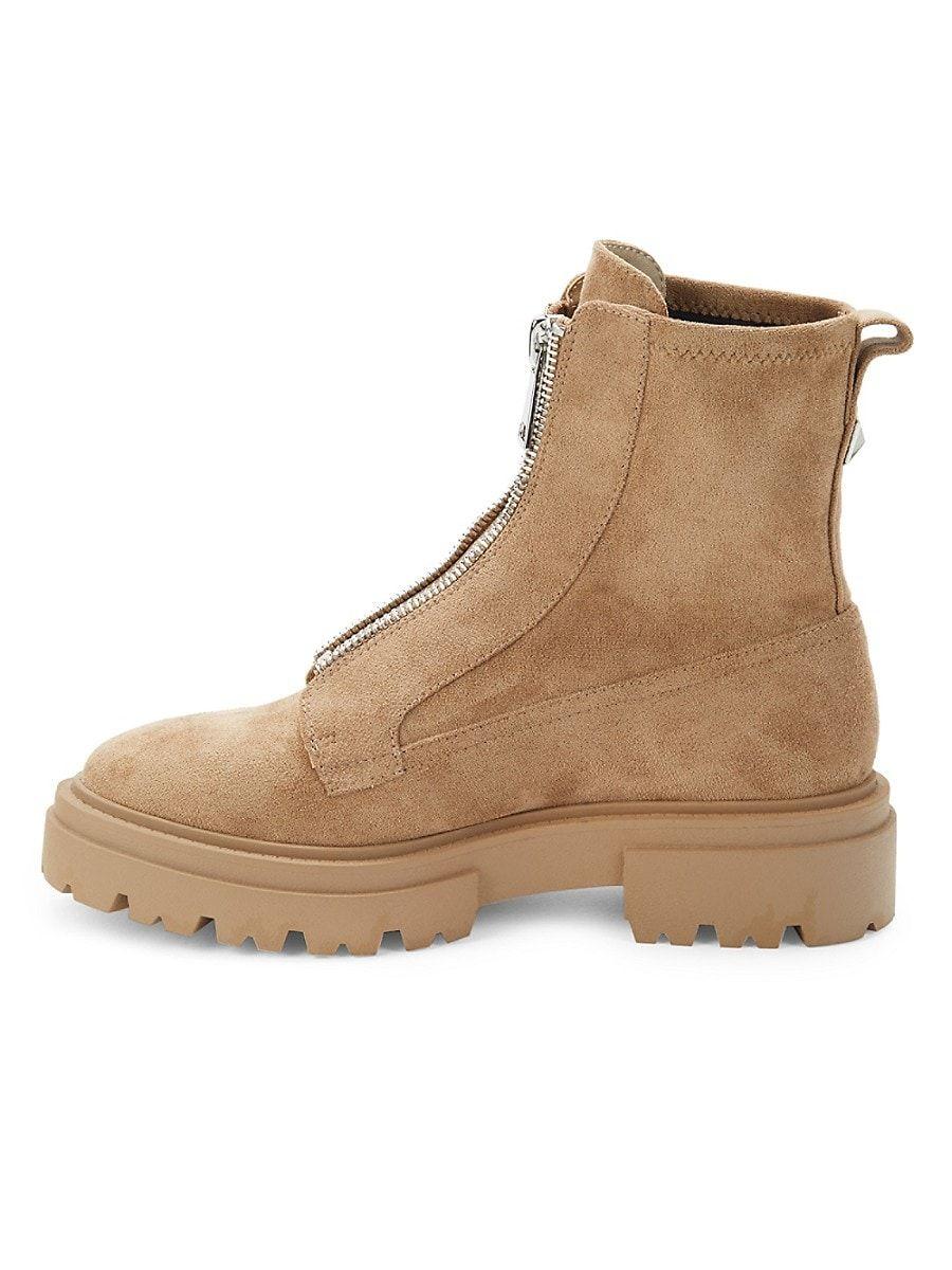 aline suede ankle boots