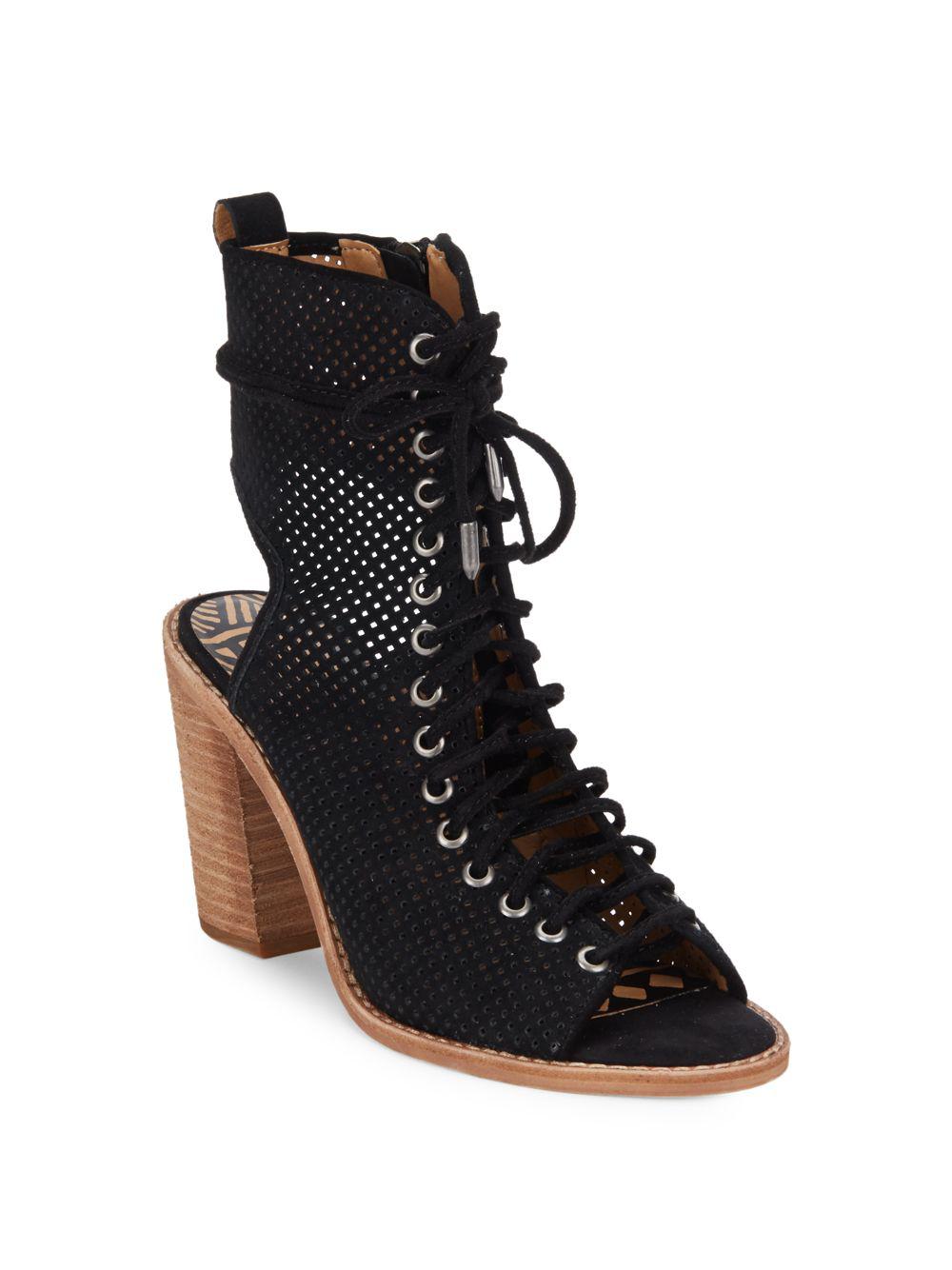 dolce vita black ankle boots